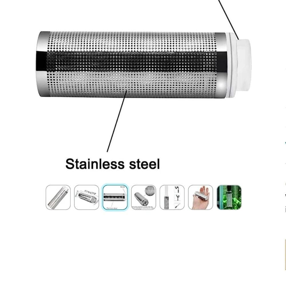 Aquarium fishshrimp mesh net filter guard